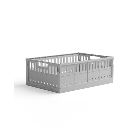 Skládací přepravka maxi Made Crate - misty grey_0