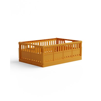Skládací přepravka maxi Made Crate - mustard_0