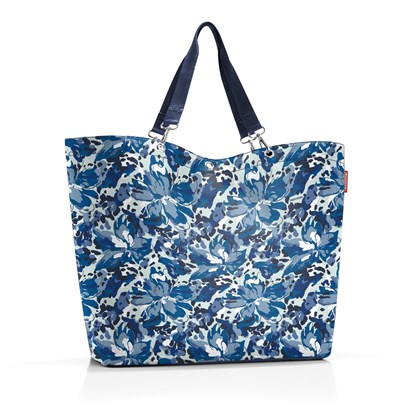Taška přes rameno Shopper XL flora blue_2