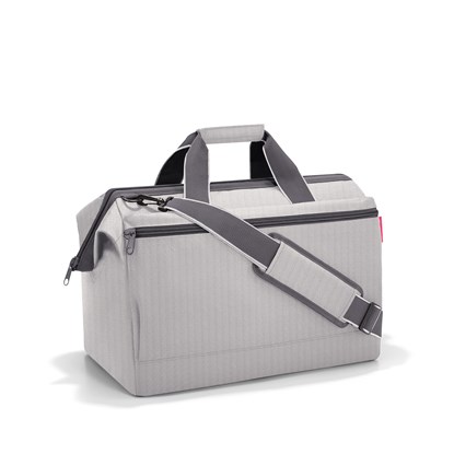 Cestovní taška Reisenthel Allrounder L pocket herringbone grey_4