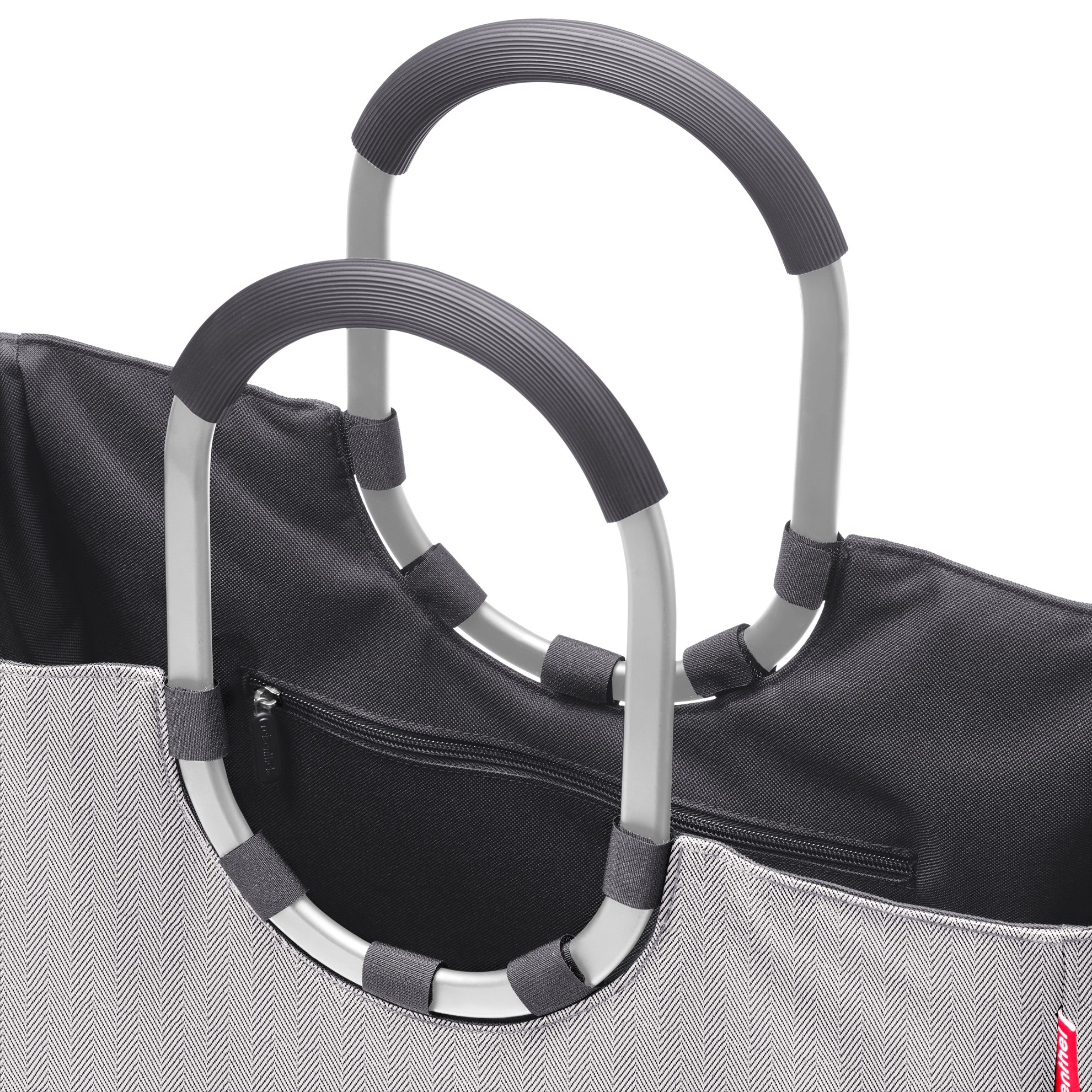 Módní taška Reisenthel Loopshopper L herringbone grey_0