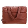 Velká prošívaná taška Tinne + Mia CAMILL red wood_2
