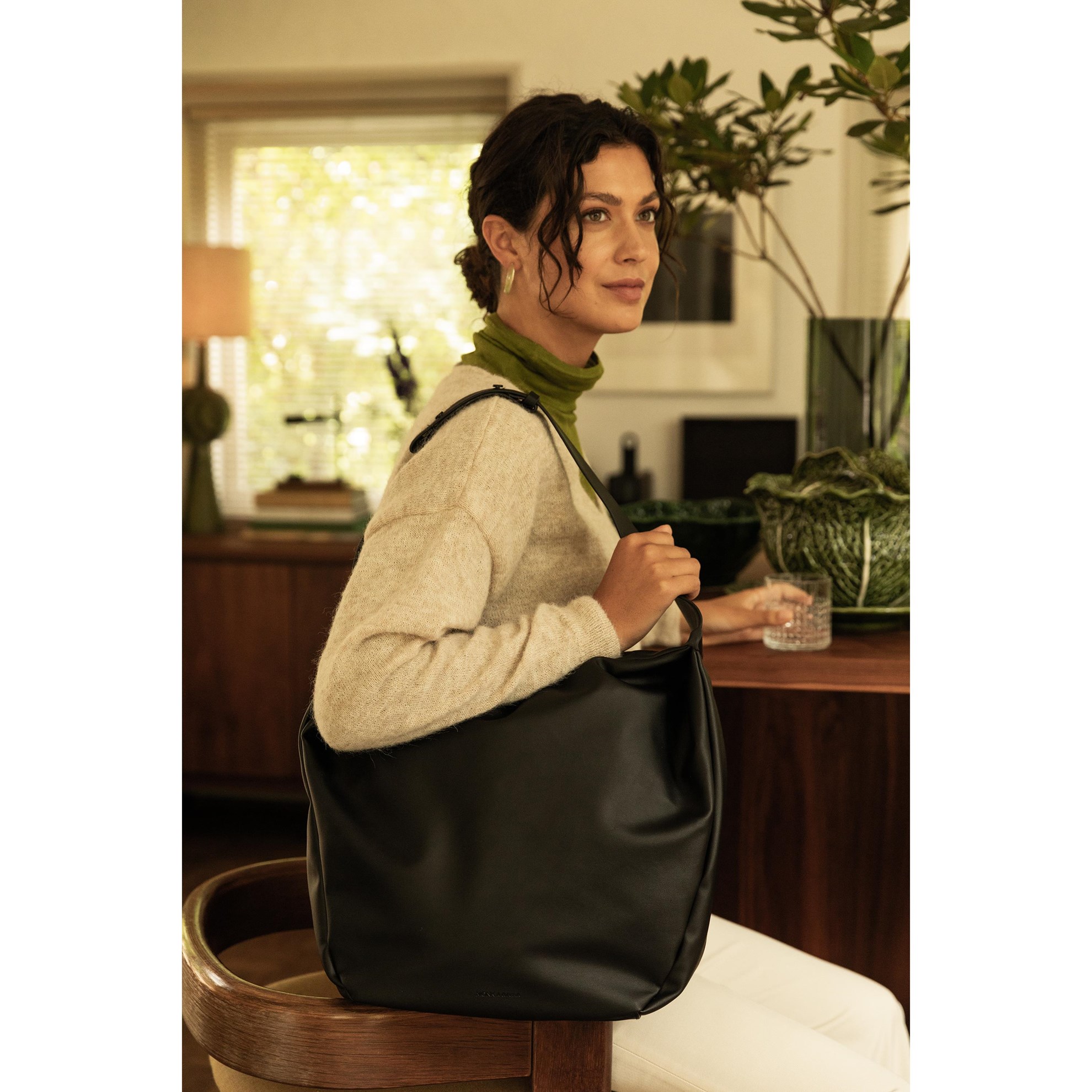 Kabelka / taška přes rameno Monk & Anna NARUMI black_3