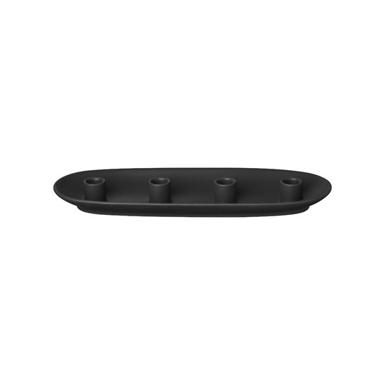 Svícen pro 4 dlouhé svíčky Blomus VELA D.40cm černý_0