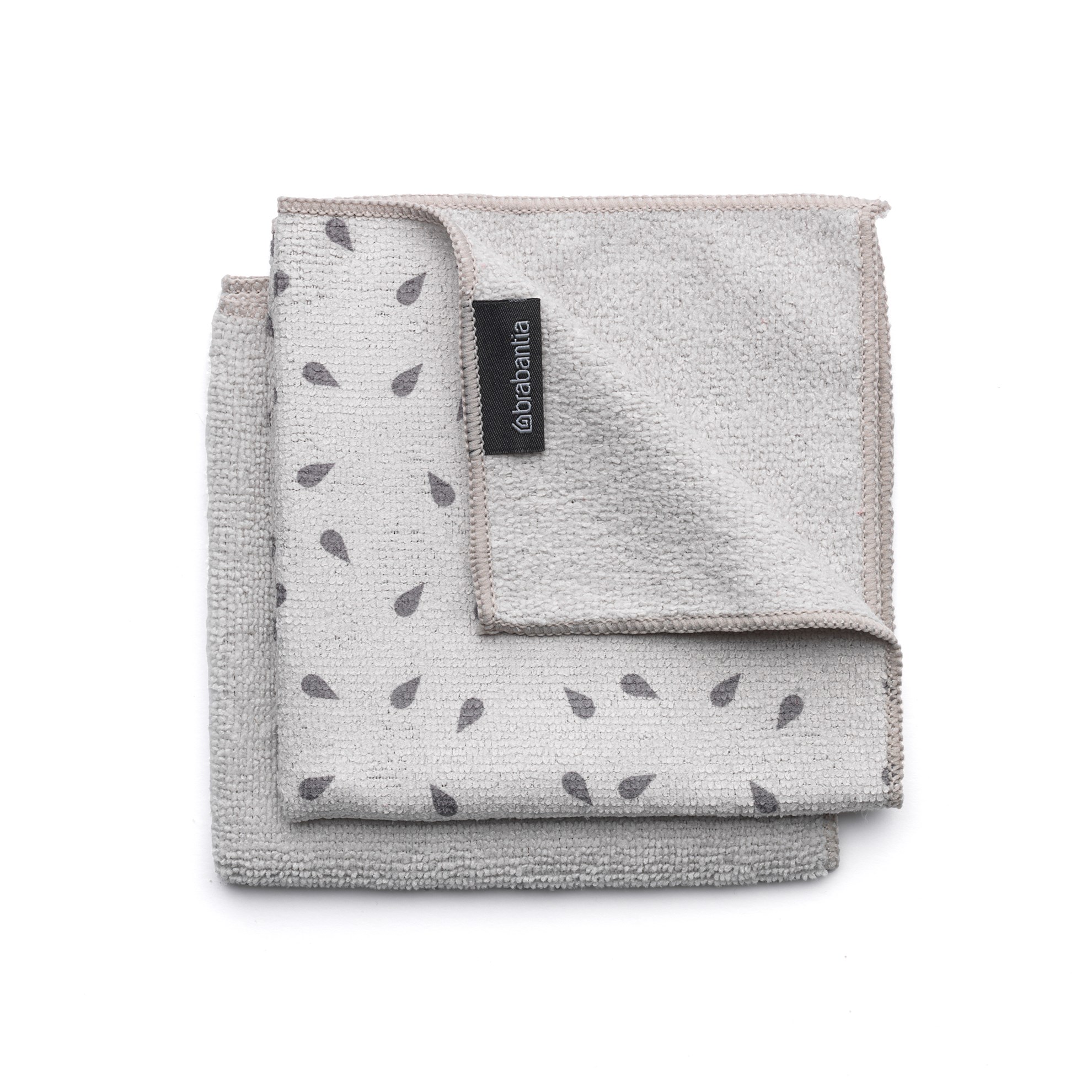 Utěrka z mikrovlákna Brabantia 30x30cm SET/2ks světle šedá_4