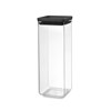 Plastová dóza Brabantia SQUARE 2,5l tmavě šedá_6