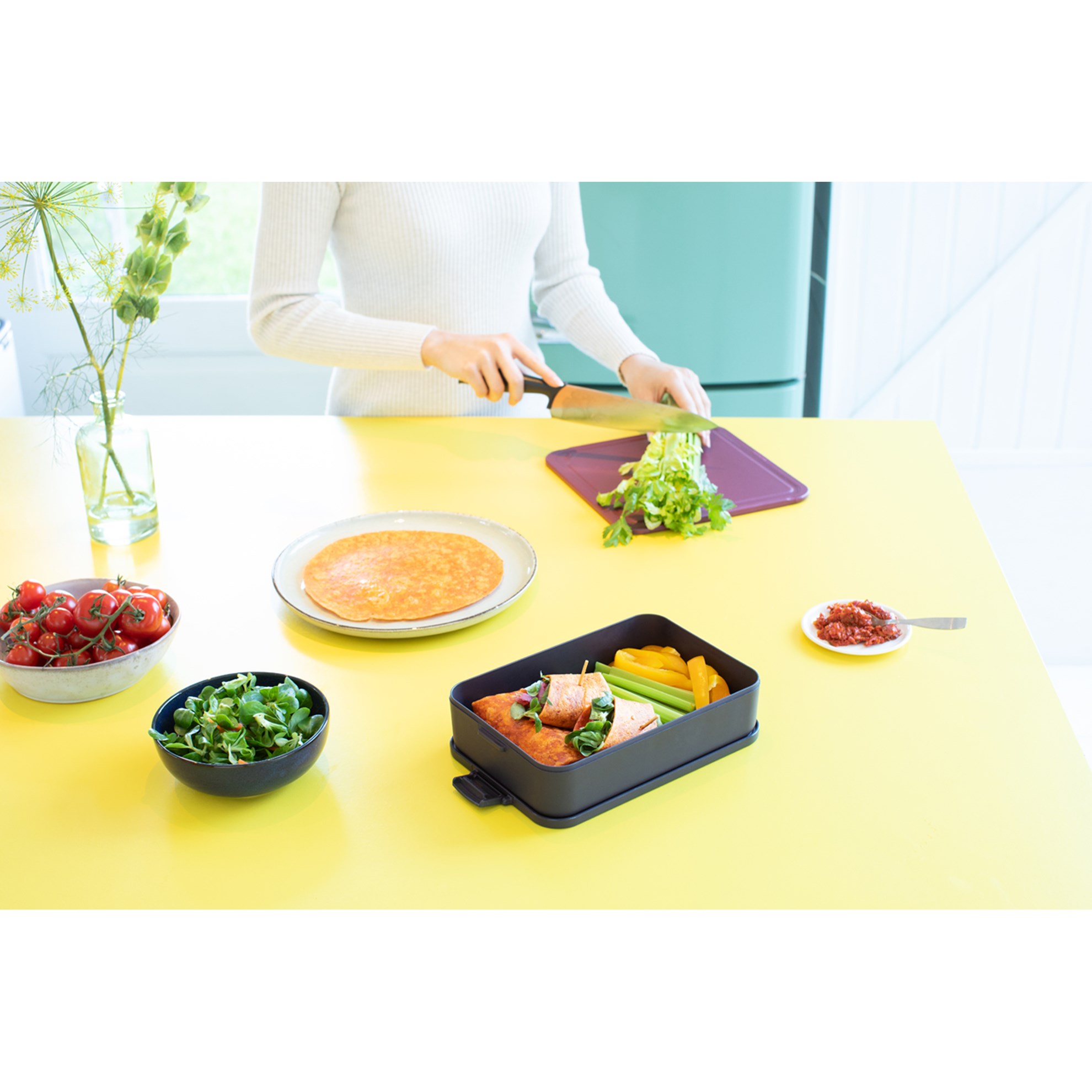 Obědový box Brabantia MAKE&TAKE 2l tmavě šedý_4