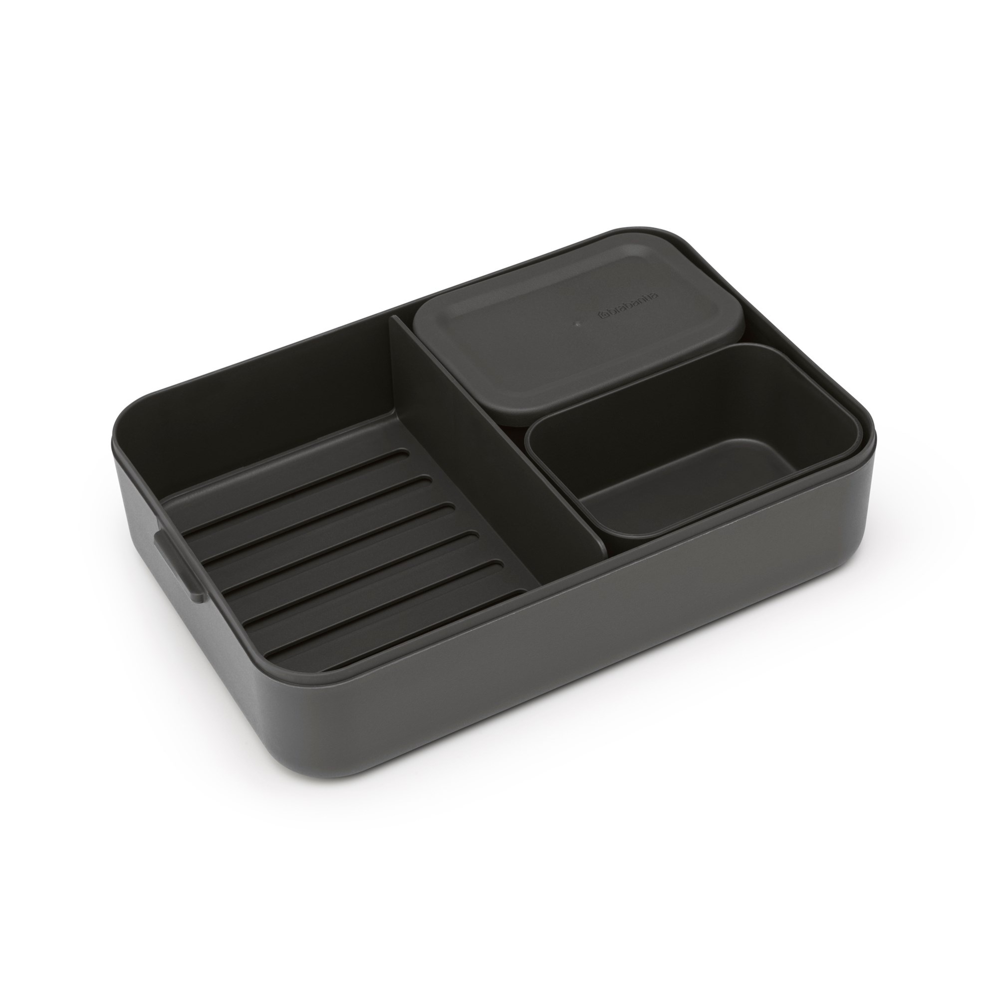 Obědový box Brabantia MAKE&TAKE BENTO 2l tmavě šedý_10