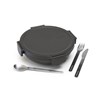 Obědový box Brabantia MAKE&TAKE kulatý 1l tmavě šedý_6