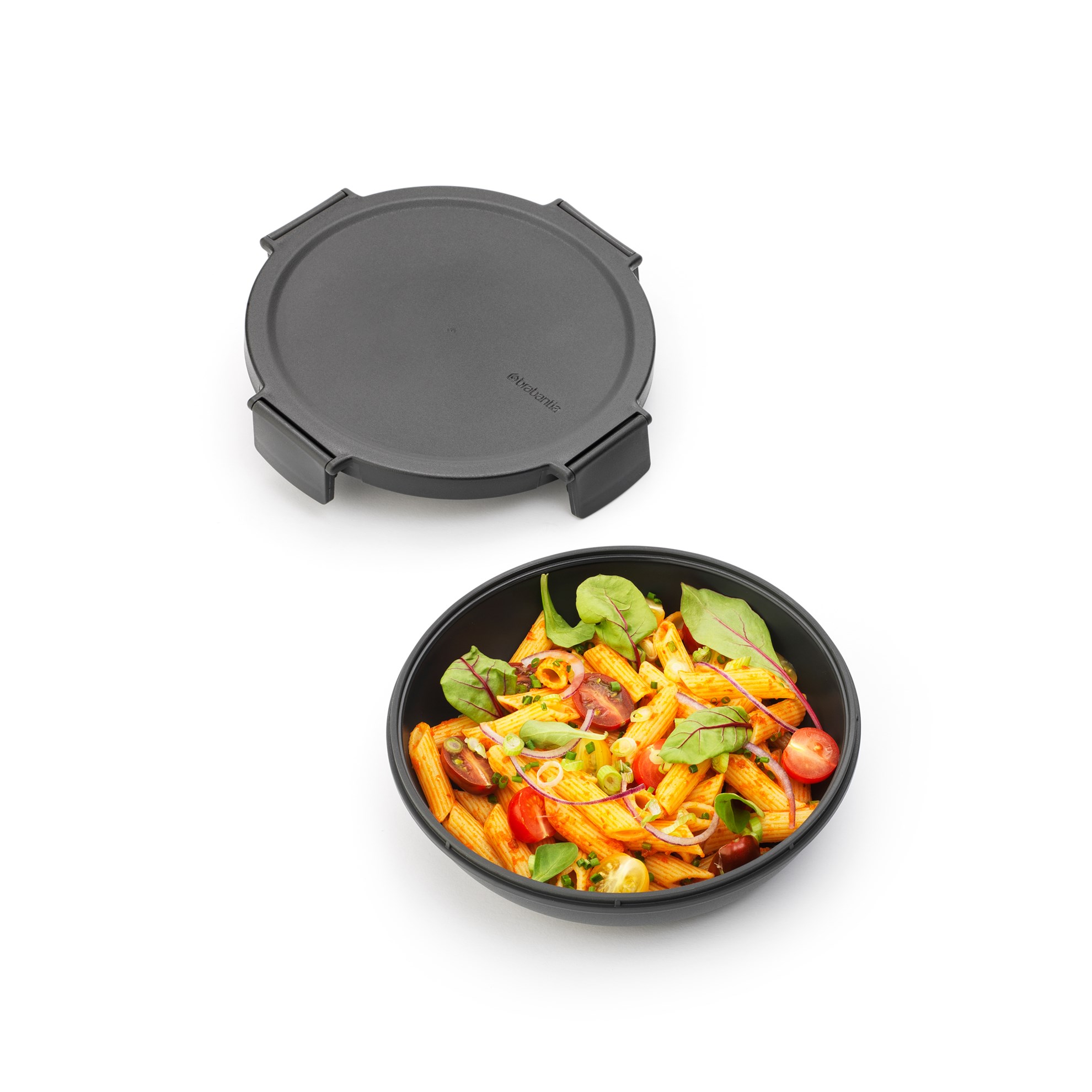 Obědový box Brabantia MAKE&TAKE kulatý 1l tmavě šedý_8