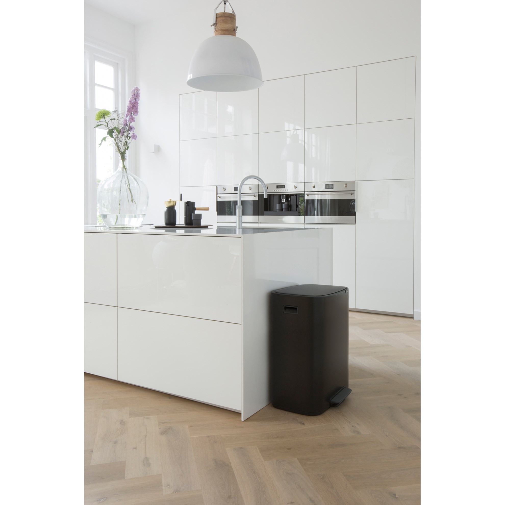 Pedálový odpadkový koš Brabantia BO 2x30l černý_5