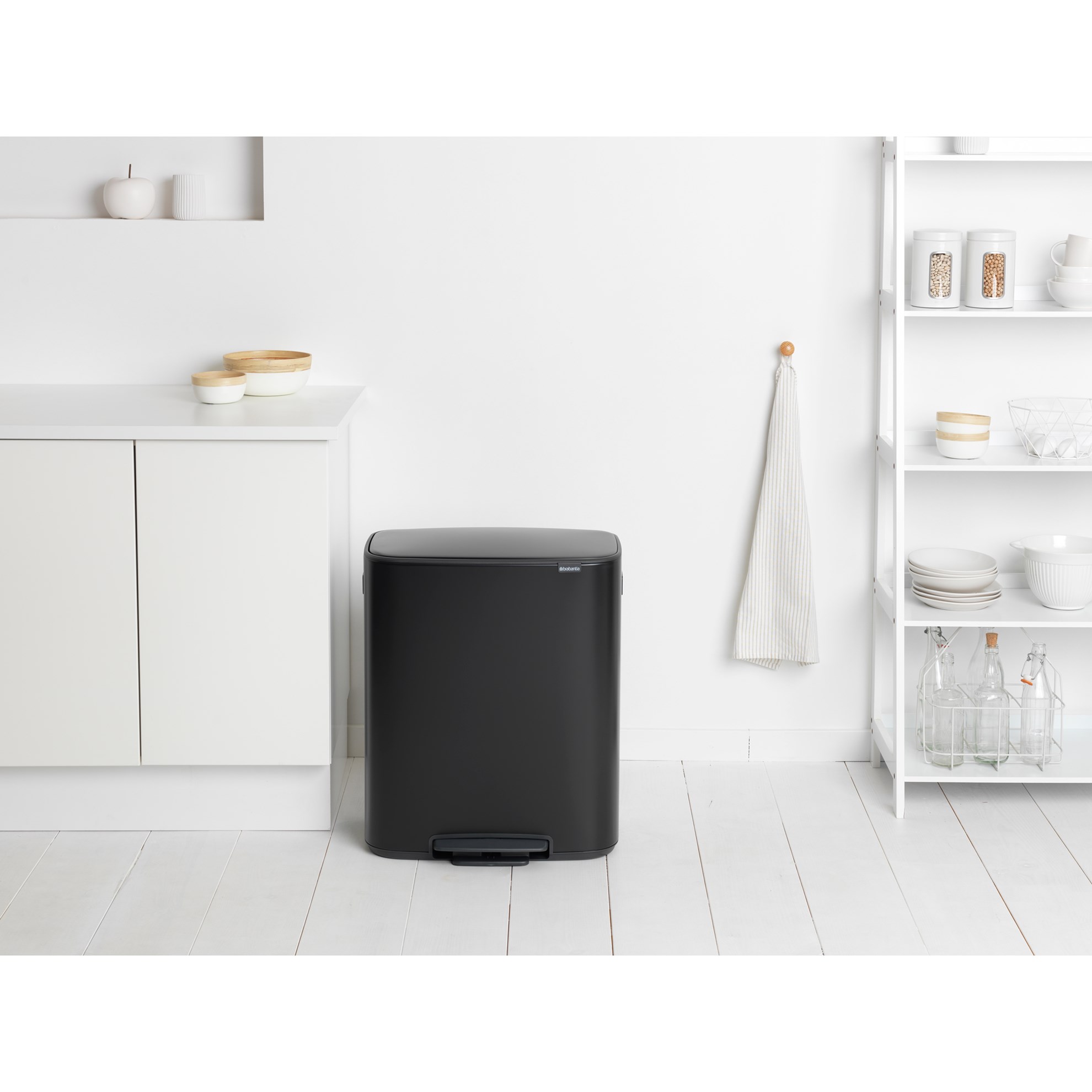 Pedálový odpadkový koš Brabantia BO 2x30l černý_6