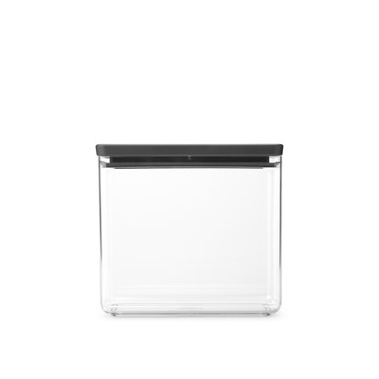 Plastová dóza Brabantia SQUARE 3,5l tmavě šedá_9