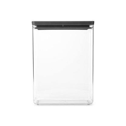 Plastová dóza Brabantia SQUARE 5,4l tmavě šedá_6