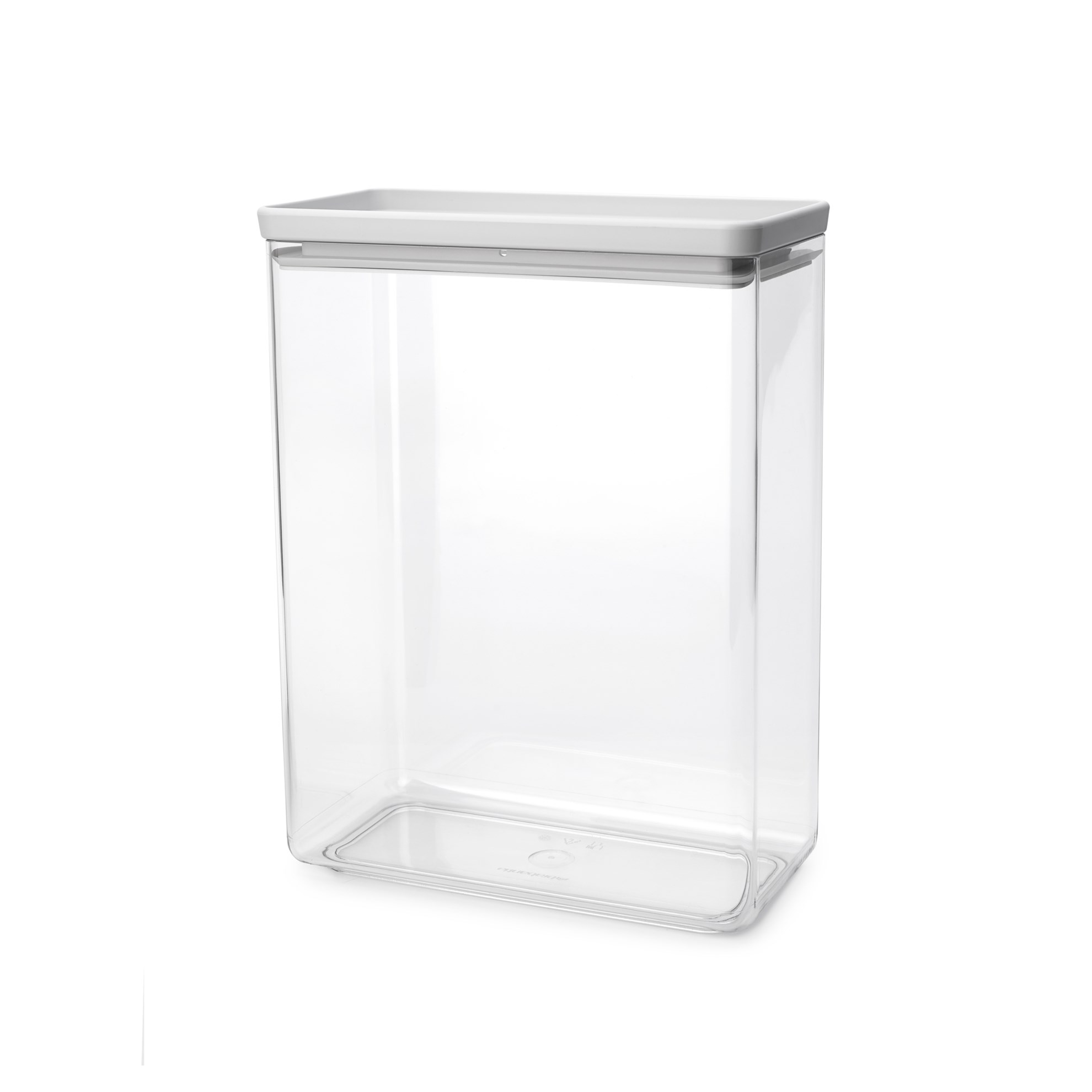 Plastová dóza Brabantia SQUARE 5,4l světle šedá_5