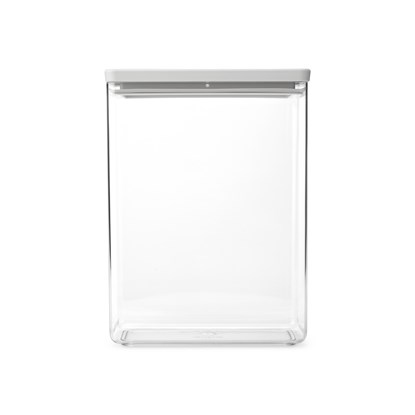 Plastová dóza Brabantia SQUARE 5,4l světle šedá_7