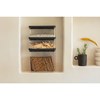 Sada plastových dóz Brabantia SQUARE-2x1,5l/1x3,4l SET/3ks tmavě šedé_0
