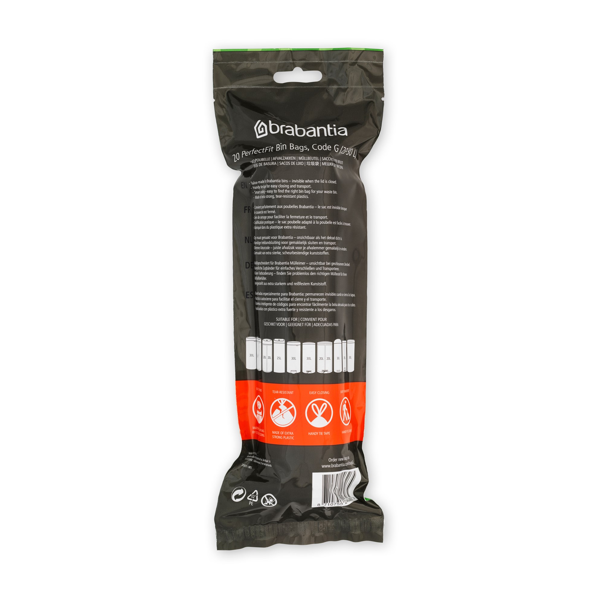 Odpadkové pytle Brabantia PERFECTFIT "G" 30l 20ks/bal_4