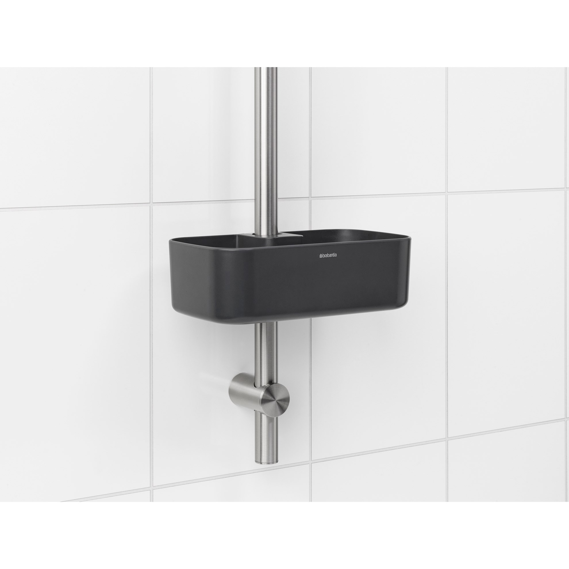 Sprchový držák/organizér Brabantia 24x13cm tmavě šedý_7