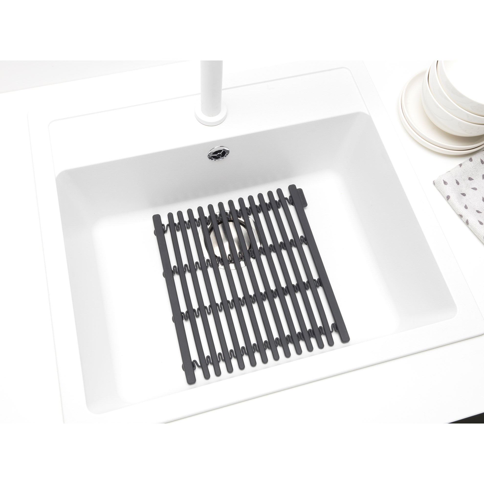 Podložka do dřezu Brabantia 30x45cm tmavě šedá_0