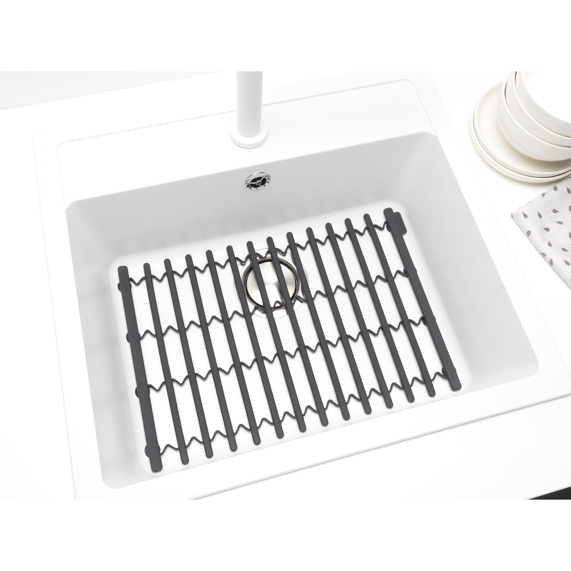 Podložka do dřezu Brabantia 30x45cm tmavě šedá_1