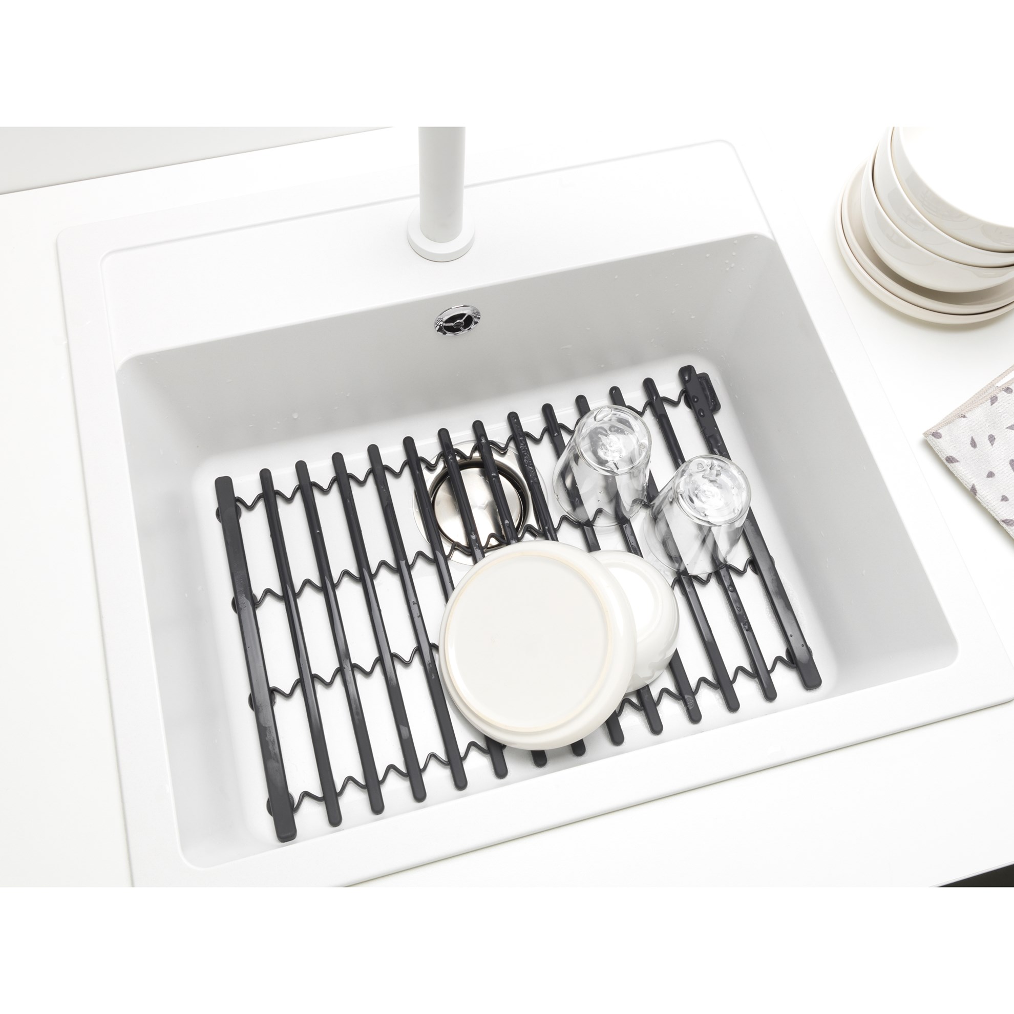 Podložka do dřezu Brabantia 30x45cm tmavě šedá_2