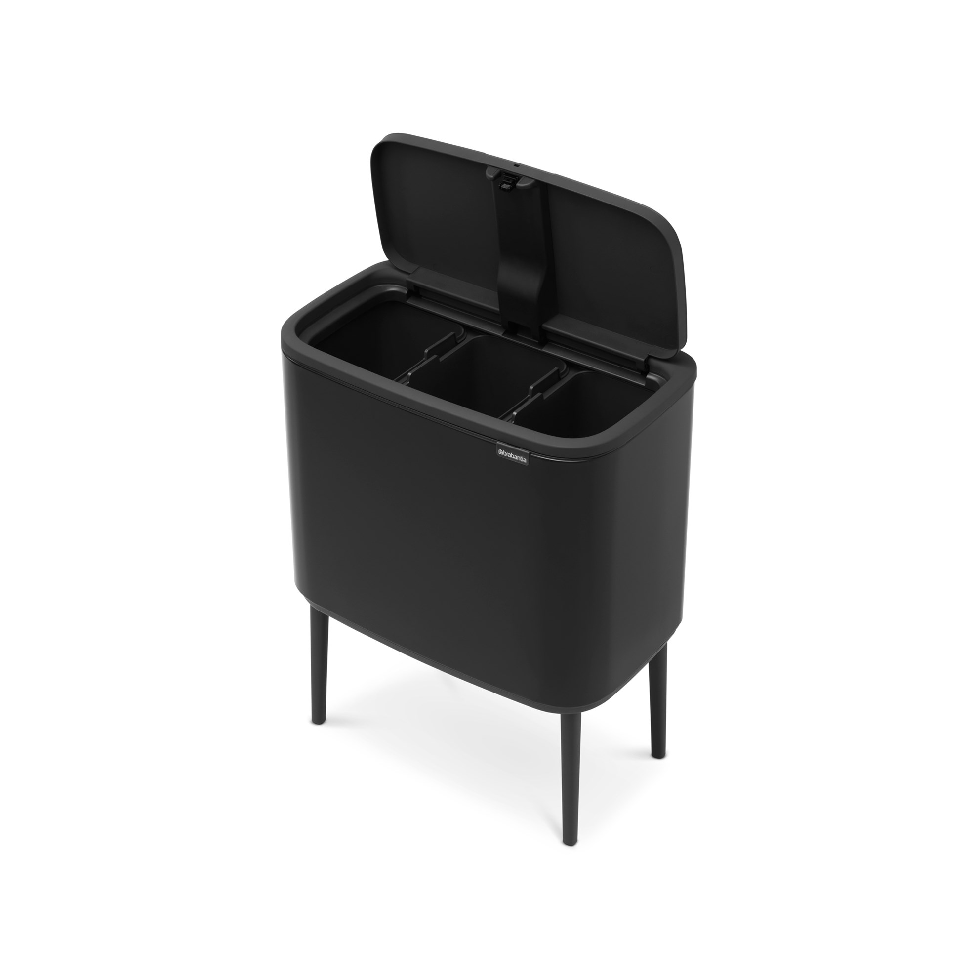 Odpadkový koš Brabantia BO TOUCH 3x11l černý_0