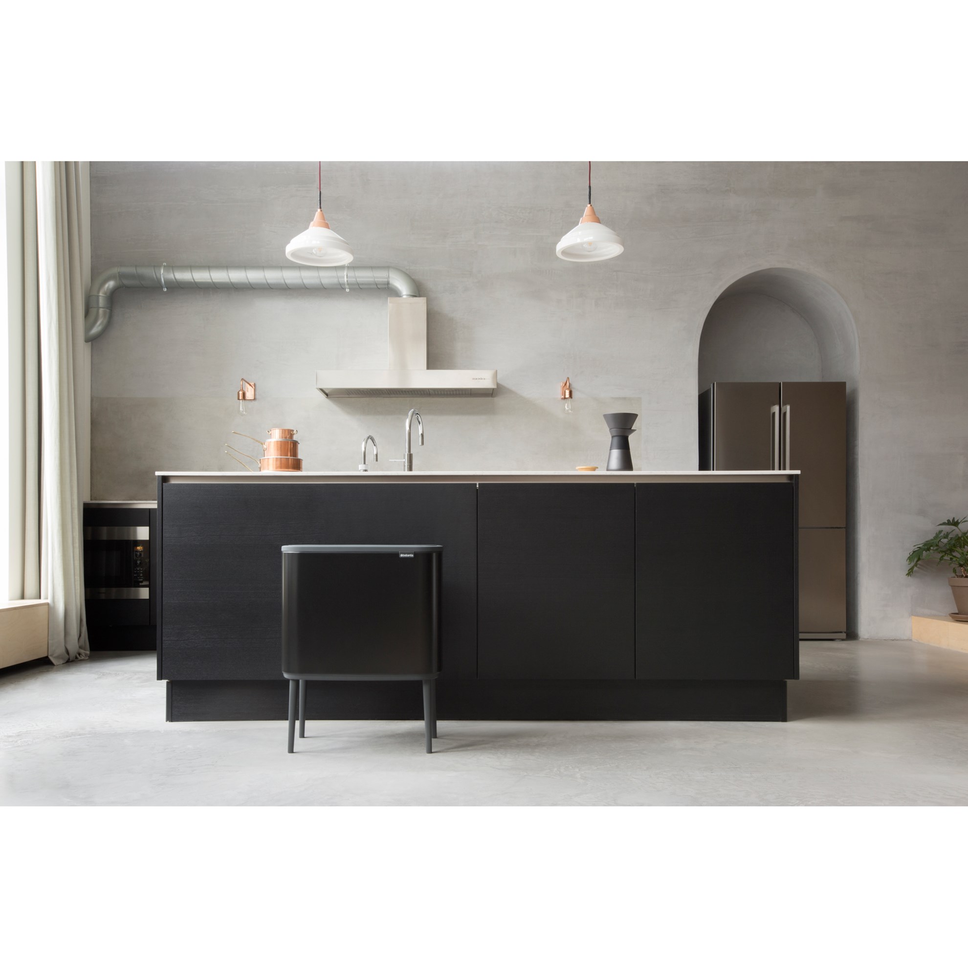 Odpadkový koš Brabantia BO TOUCH 3x11l černý_4