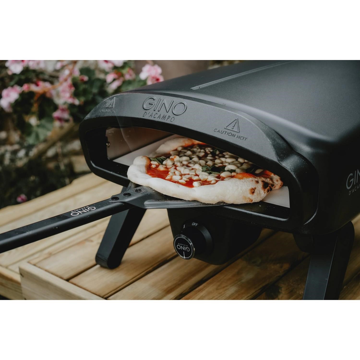 Lopata na otáčení pizzy GINO D.60cm černá_4