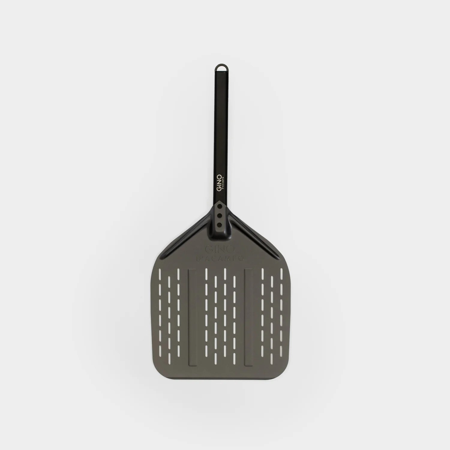 Perforovaná lopata na pizzu GINO D.70cm černá_0