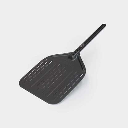 Perforovaná lopata na pizzu GINO D.70cm černá_4