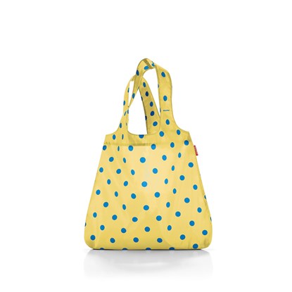 Skládací taška Reisenthel Mini Maxi Shopper yellow, blue dots_1
