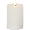 LED svíčka FLAMME FLOW V.12,5cm bílá_0