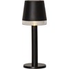 LED solární lampa PARVUS V.21cm černá_0