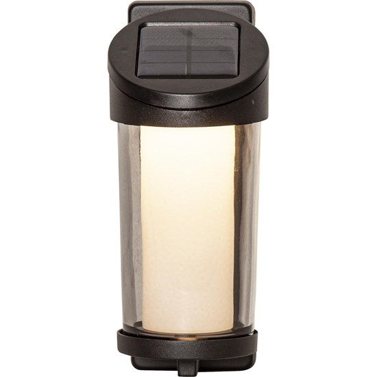 LED solární nástěnné osvětlení ALIPPA V.21cm černé_0