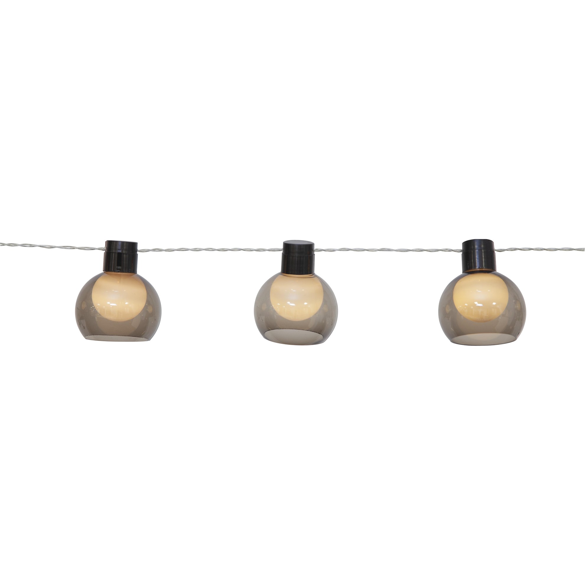 LED solární řetěz SMOKY D.2,7m kouřový_0