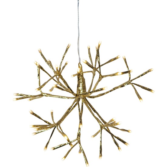 LED závěsná dekorace FIREWORK 48xLED P.30cm zlatá_2