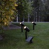 LED solární reflektor POWERSPOT V.26cm SET/3KS černý_0