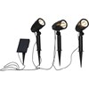 LED solární reflektor POWERSPOT V.26cm SET/3KS černý_1