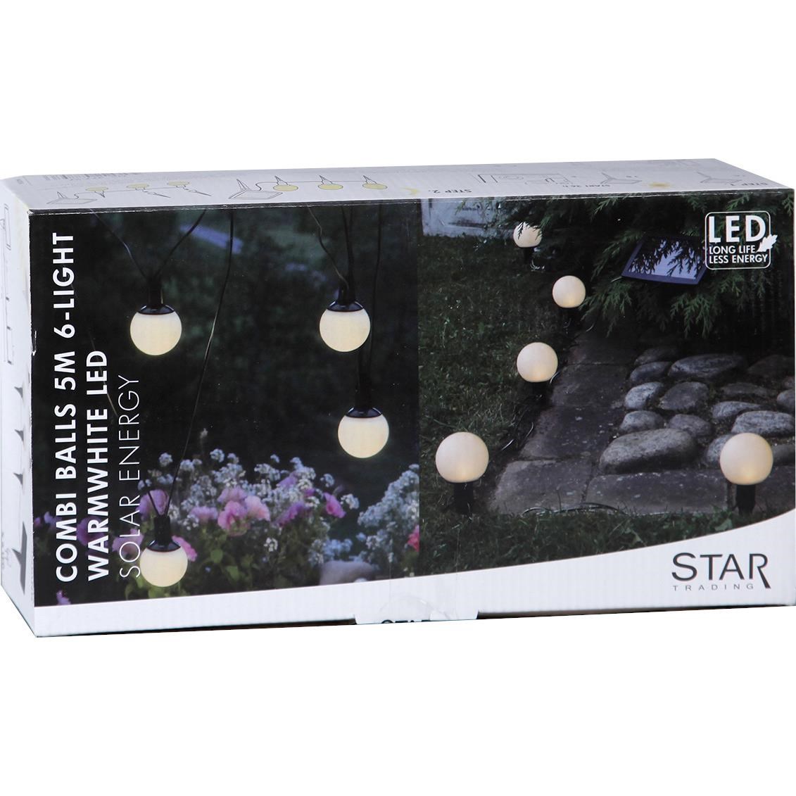 LED solární řetěz GLOBUS 6xLED D.5m černý_1