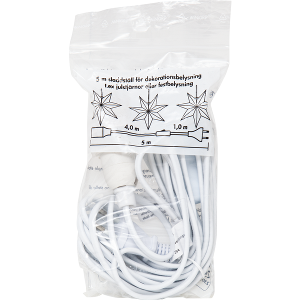 Kabel BASIC  pro E14 D.5m bílý_1