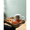 Konvice na čaj COPPA GLASS 1,1ll černé víčko_1