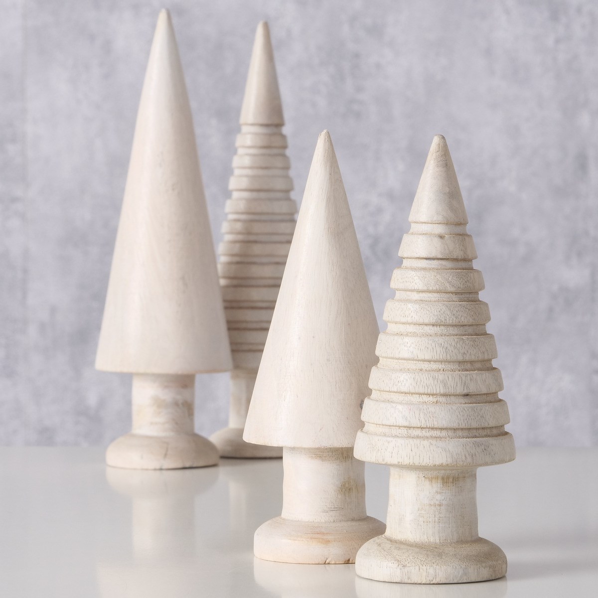 Dekorativní dřevěný strom NOARES V.17 + V.24cm 2 druhy SET/2ks (cena za 1 set)_4