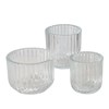 Skleněné svíceny SIKEL SET/3ks čiré_5