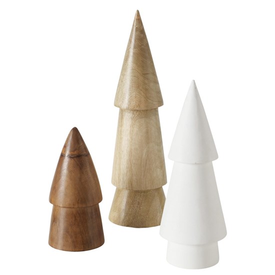 Dekorativní dřevěný strom TREEMO SET/3ks_4