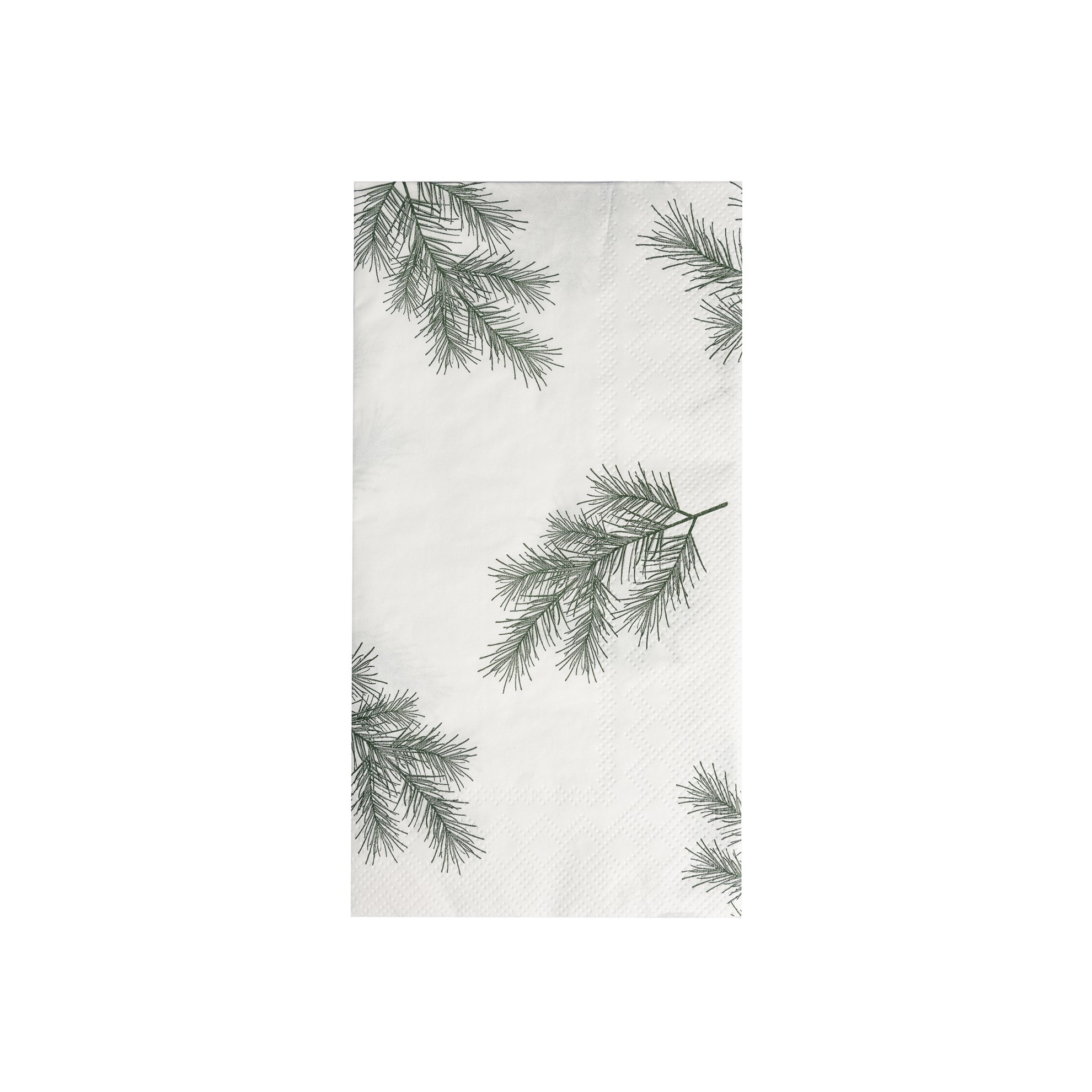 Papírové ubrousky VINTERGRAN 11x21cm 16ks bílé/dekor větvičky_2