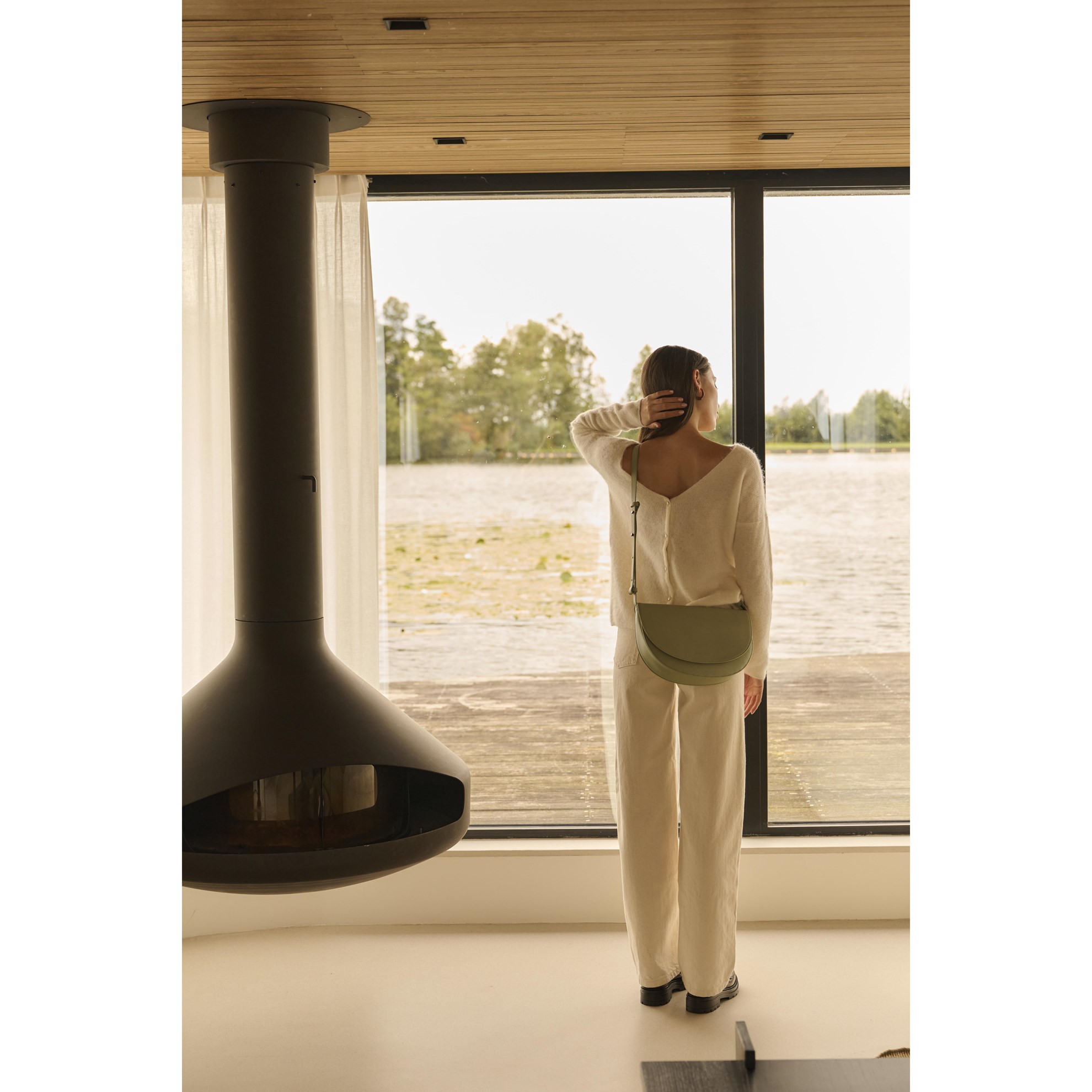 Kabelka Monk & Anna SOMA půlměsíc peridot_0