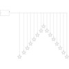 LED dekorační osvětlení do okna DECYSTAR 75xLED D.125cm čiré_1