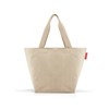Taška přes rameno Shopper M cord sand_1