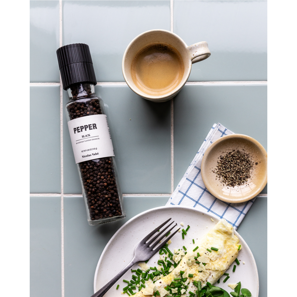 Pepř BLACK PEPPER Nicolas Vahé  140g_1